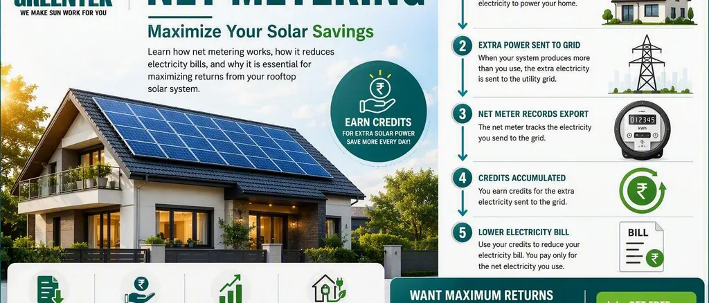 Understanding Net Metering: How Your Solar Rooftop Works Even When You're Not Home