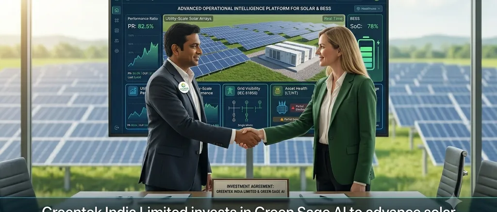 Solar Monitoring & SCADA Intelligence | Greentek India & Green Sage AI