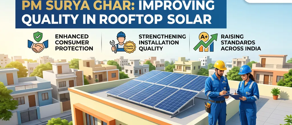 How PM Surya Ghar is Raising Quality Standards in Rooftop Solar