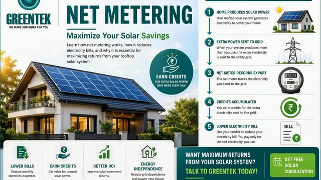 Understanding Net Metering: How Your Solar Rooftop Works Even When You're Not Home