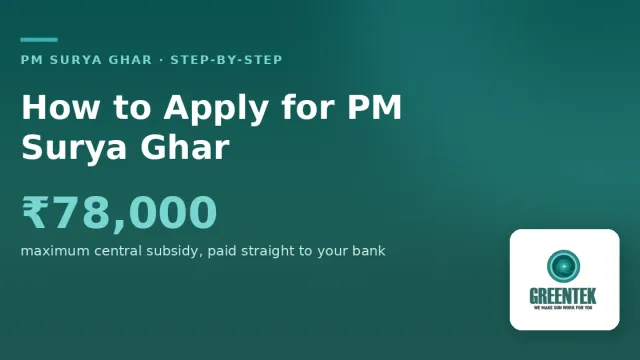 How to Apply for PM Surya Ghar (2026): Step-by-Step Guide